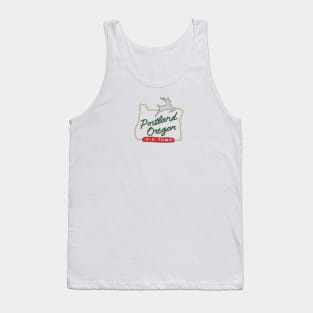 Portland Oregon Sign Tank Top